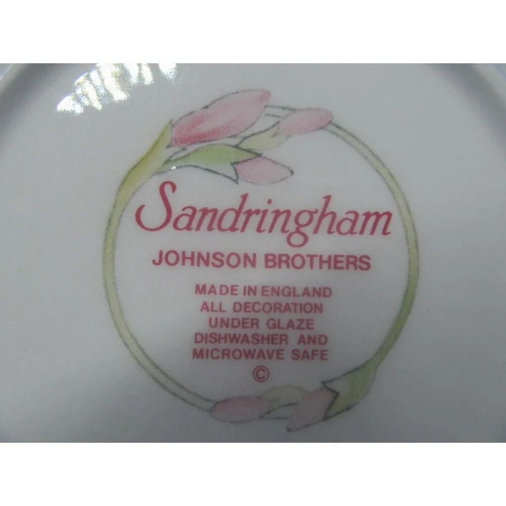 Johnson Brothers Sandringham Bread & Butter Plates Bundle of 4 Pristine